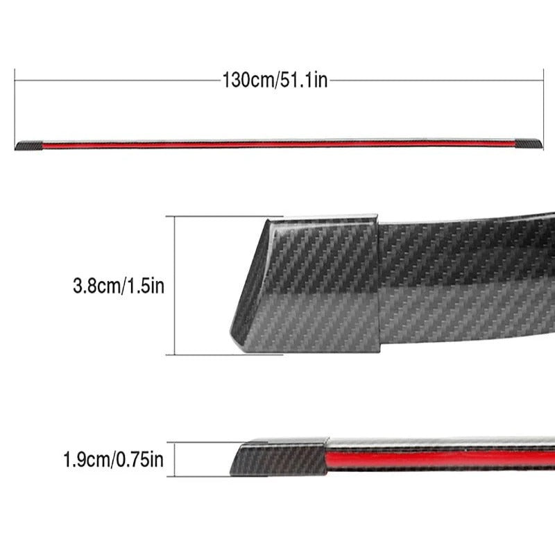 جناح LED - طقم شفة خلفية شامل